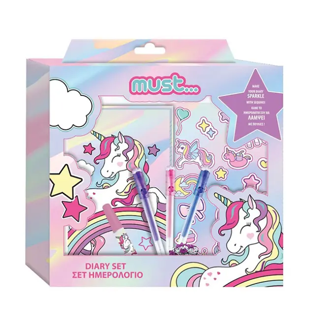 Must Ημερολόγιο Σετ Δώρου Unicorn (000585619)