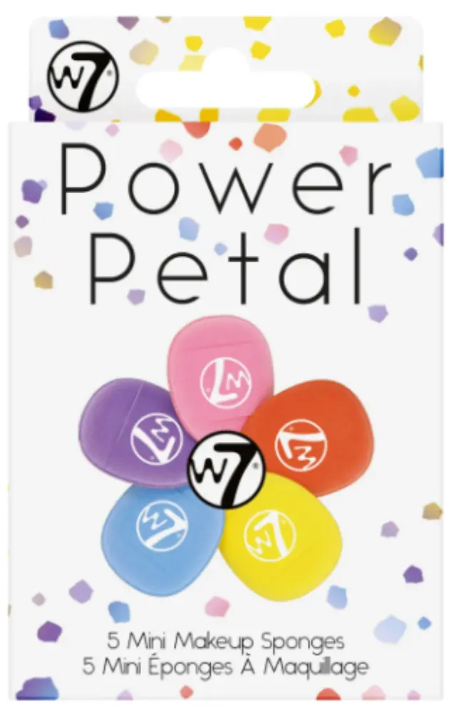 Power Petal 5 Mini Makeup Sponges W7