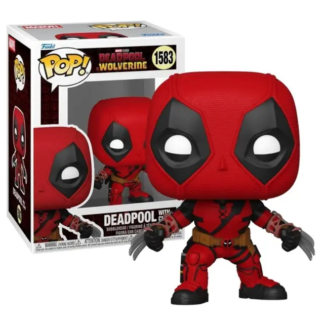 Φιγούρα Funko Pop! Marvel: Deadpool & Wolverine - Deadpool with Claws #1583 Bobble-Head Vinyl Figure