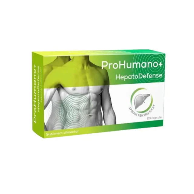 Prohumano+ Hepatodefense για την Υποστήριξη του Ήπατος 20caps