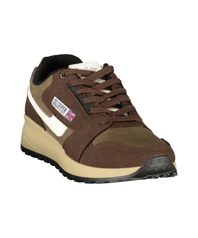 Lee Cooper - Ανδρικά Sneakers Run Play LCM628120-PRALIN Καφέ 2