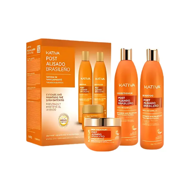 Post Alisado Brasileno Kit Maintain System by Kativa – Σύστημα Συντήρησης για Τέλεια Ίσια Μαλλιά