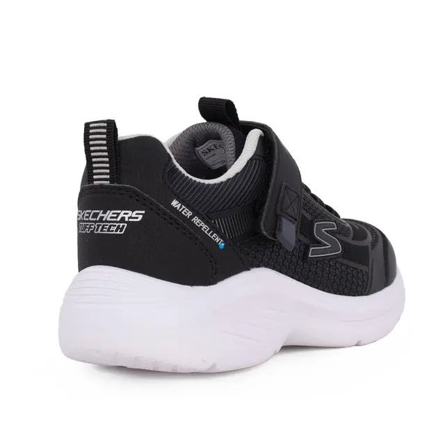 Skechers Hyper Blitz (PS) (403861L-BKSL) - Λευκό-Μαύρο 3