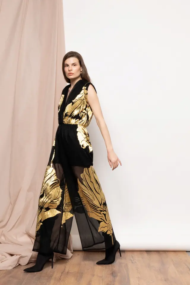 Nema Resort Wear Jumpsuit (15035N900 BLACK) - S 3