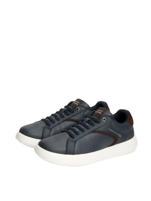 TommyHilfiger ανδρικά δερμάτινα sneakers MODERN LIGHTCUP FM0FM05885-1 2
