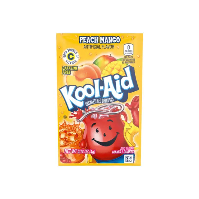 Kraft Kool-Aid Drink Mix Powder Peach Mango 4gr