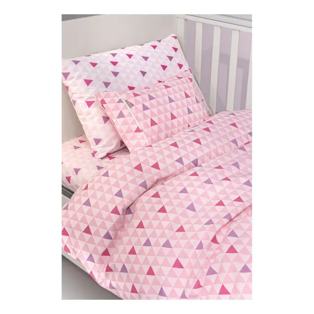 Σετ Σεντόνια Κούνιας 3 Τεμαχίων Guy Laroche Two2Twenty Fuchsia 115x170 2