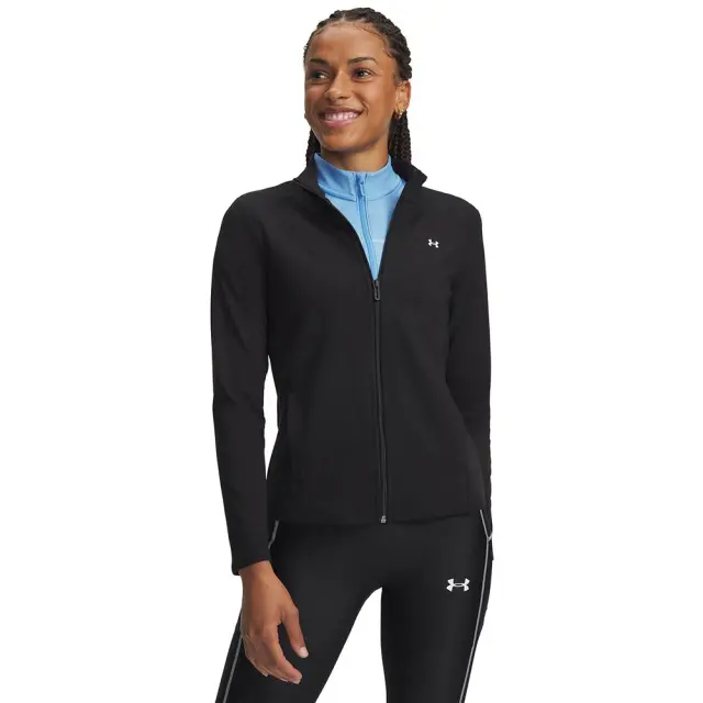 Under Armour Women's Motion Full-Zip Jacket Μαύρο 6013776-008 (Under Armour) - Medium