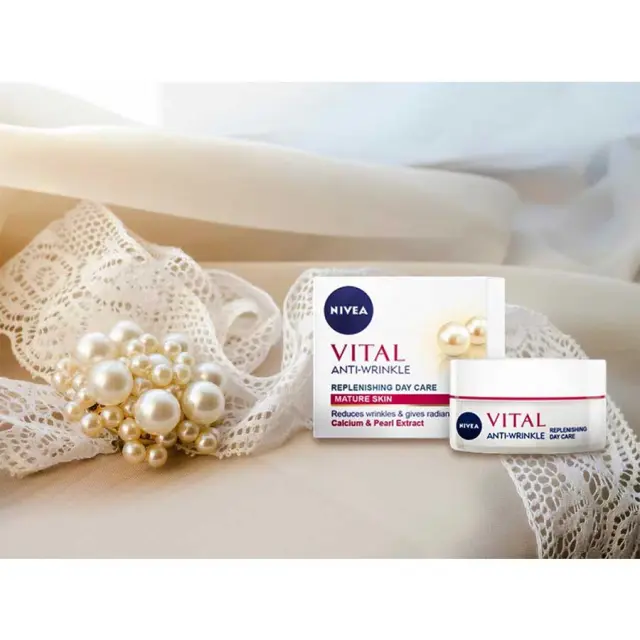 Nivea Vital Αναζωογονητική Κρέμα Ημέρας με Ηράνθεμο + Ασβέστιο 50ml 3