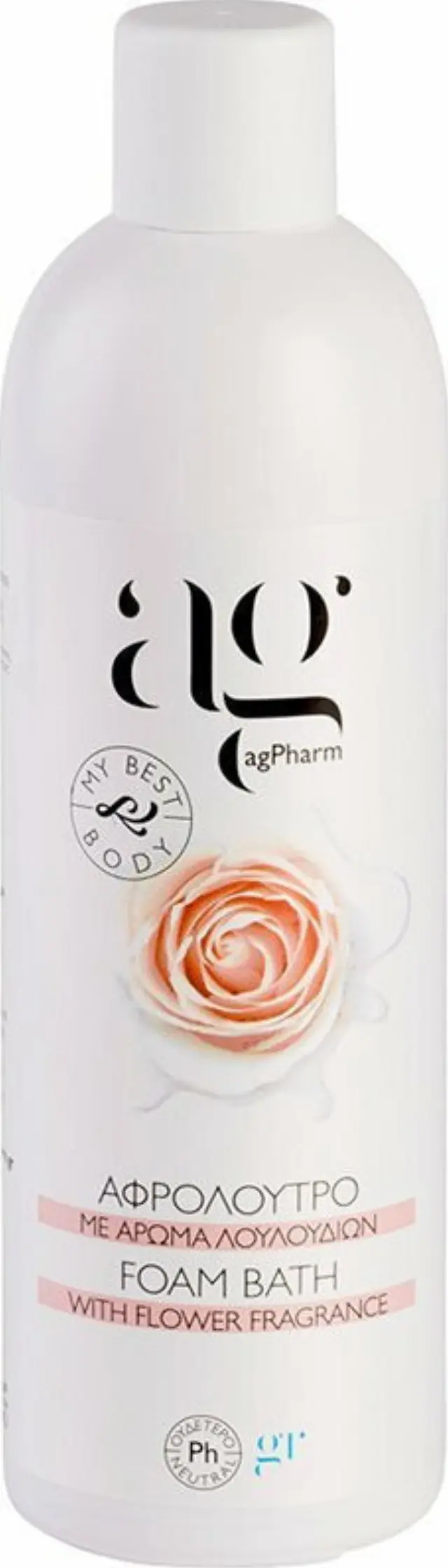 Ag Pharm Real Beauty Αφρόλουτρο με Άρωμα Λουλουδιών 500ml