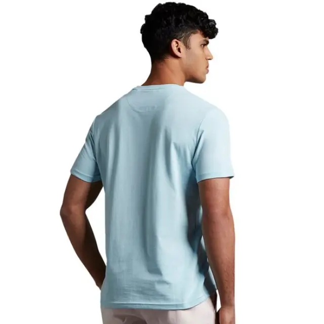 LYLE + SCOTT PLAIN T-SHIRT ΑΝΔΡΙΚΗ ΜΠΛΟΥΖΑ ICE 2