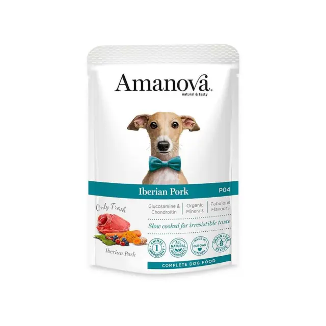 Amanova Grain Free Adult Dog Iberian Pork Φακελάκι 100gr Μονόχρωμο