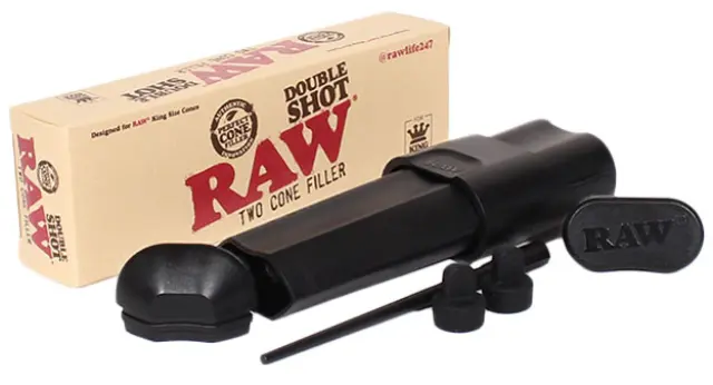 RAW Double Shoot Two Cone Filler - Γέμισμα Κώνου και Θήκη