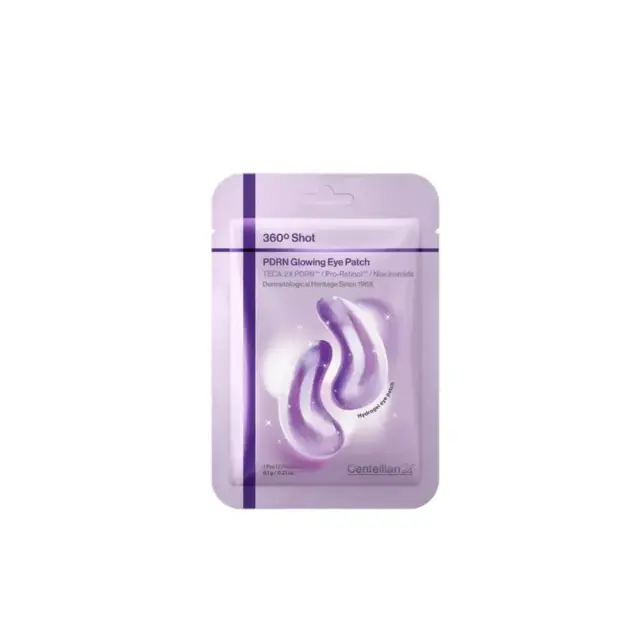 Centellian24 360º Shot PDRN Glowing Eye Patches Επιθέματα Ματιών για Μαύρους Κύκλους και Σακούλες, 1 Ζευγάρι