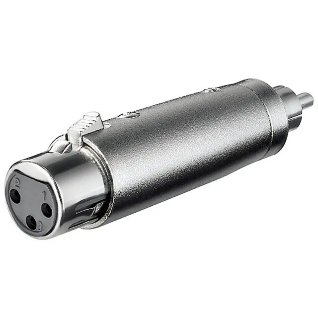Μετατροπέας XLR Θηλ. / RCA Αρσ. 02.009.0002