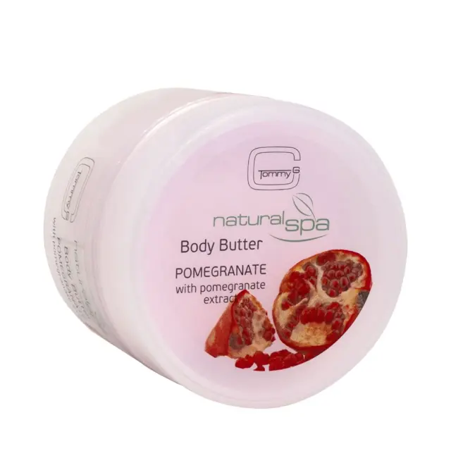 Tommy G Natural Spa Body Butter 200ml Ρόδι