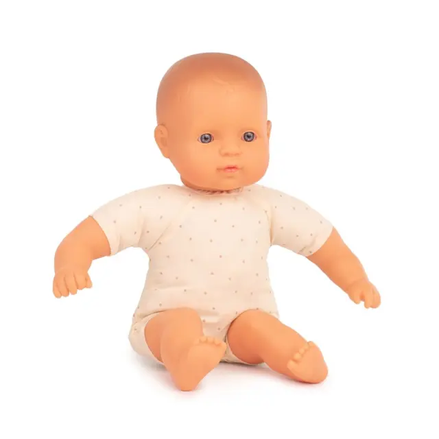MINILAND DOLLS MINILAND ΜΩΡΟ ΚΟΥΚΛΑ ΜΕ ΜΑΛΑΚΟ ΣΩΜΑ EUROPEAN 32 CM 2