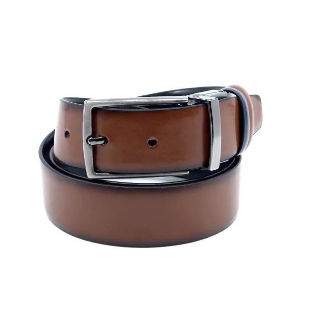 Μπλε Ταμπά Ζώνη Διπλής Όψης P.U. Leather 3,5 cm - 110cm 2