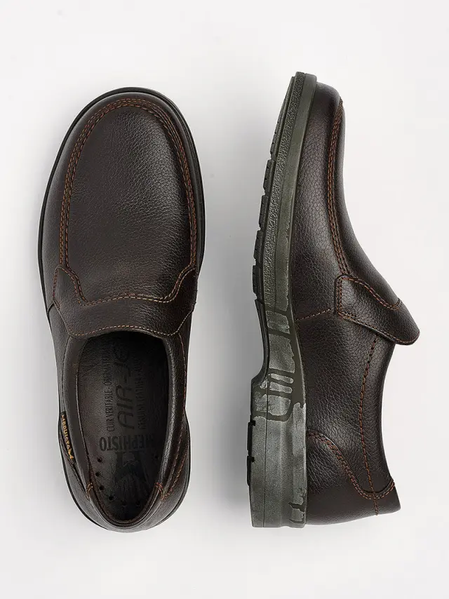 Mephisto Μοκασίνια-Loafers Ανδρικό δέρμα Καφέ MEP/JAKIN D/BROWN 3