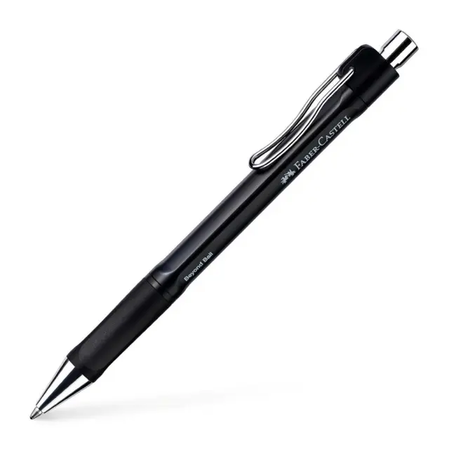 Faber Castell Στυλό Κουμπί Beyond BP M Μαύρο / OF344840 (Faber Castell)