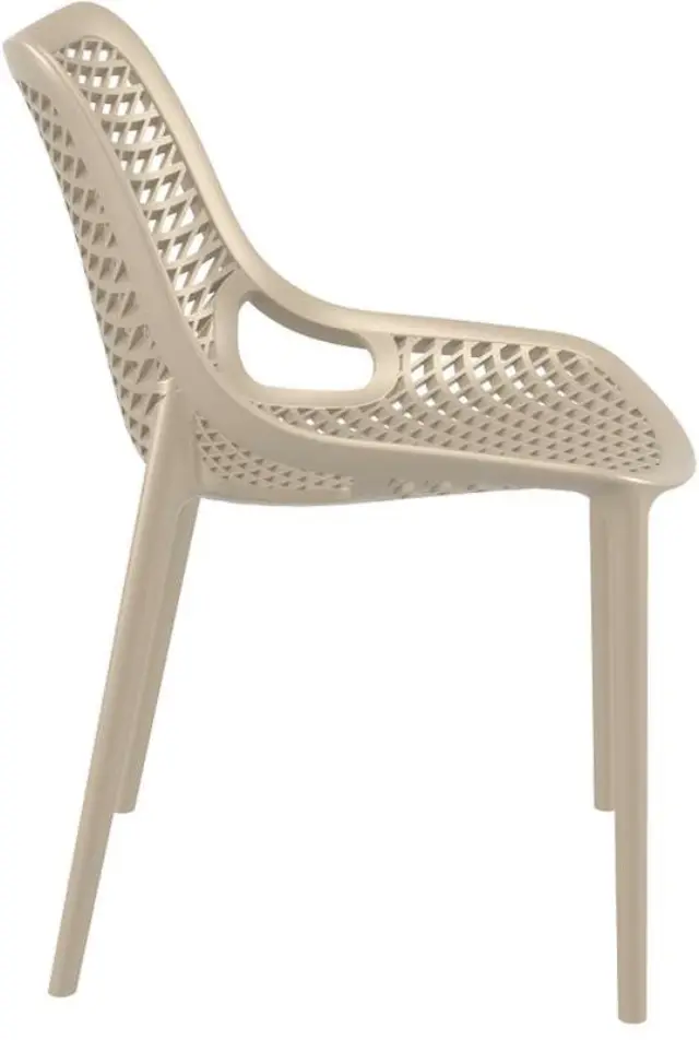 Καρέκλα Στοιβαζόμενη AIR Dove Grey PP 50x60x82cm 3