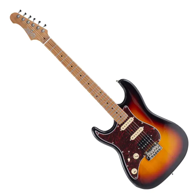 JET JS-400 LH SB Stratocaster HSS Αριστερόχειρη Ηλεκτρική Κιθάρα Sunburst