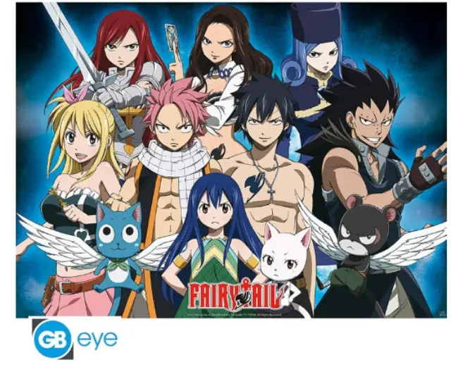 FAIRY TAIL Αφίσα Group (52x38cm)