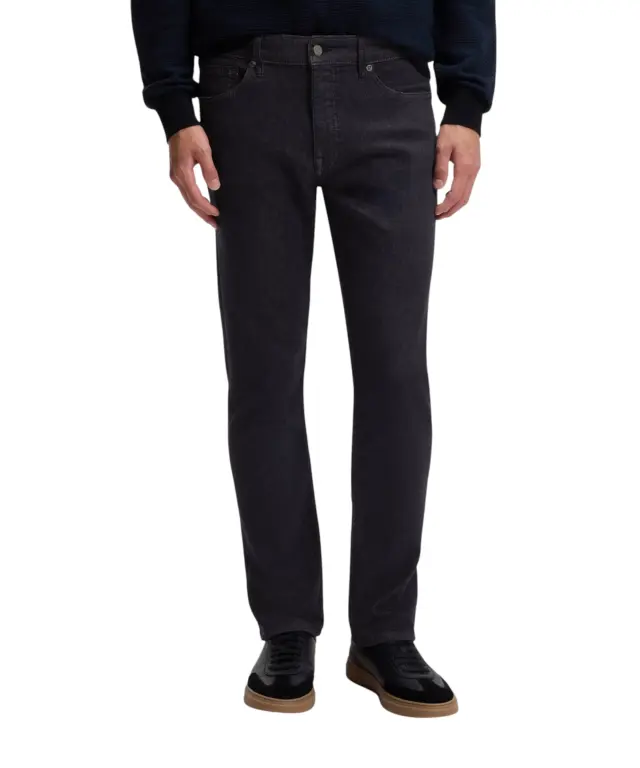 Hugo Boss - Ανδρικό Παντελόνι Τζιν Slim Fit Delaware 50553407-401 Μπλε Σκούρο 2