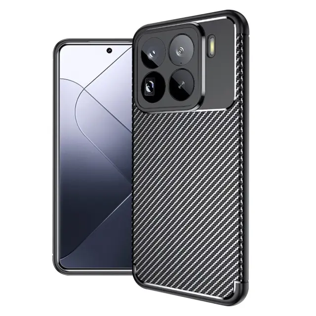 Techsuit® CarbonFiber Θήκη για Xiaomi 15 Pro- Black