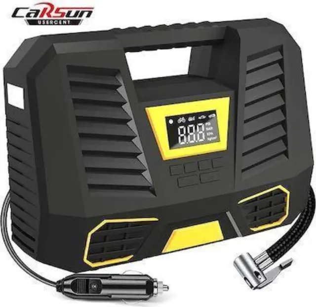 Τρόμπα Αυτοκινήτου C1808-2 150PSI με Καλώδιο Αναπτήρα 12V