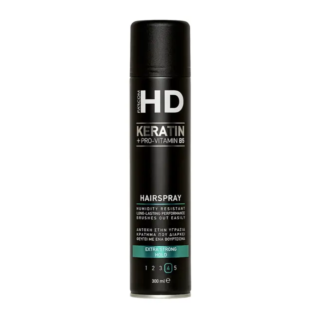 Farcom HD Keratin Hairspray Extra Strong Hold 300ml