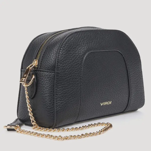 Γυναικεία Τσάντα Χιαστί Verde 16-0008674 Μαύρο - ONESIZE 2