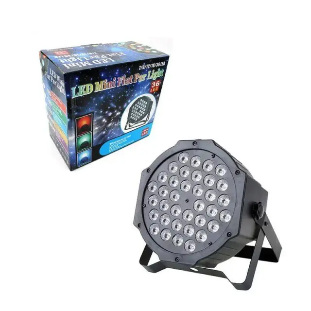 Φωτορυθμικό 36 LED - Mini flat par light stage 027086