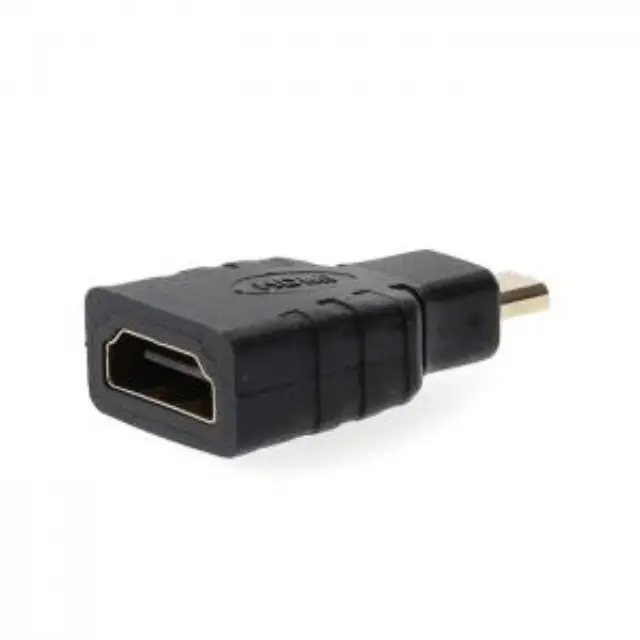 Αντάπτορας High Speed HDMI with Ethernet, HDMI micro αρσ. - HDMI θηλ., με επίχρυσες επαφές. 3