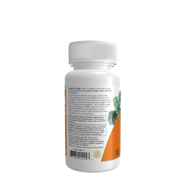Now Foods Iron 36 mg Ferrochel(R) 3