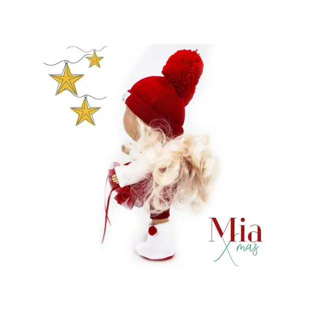 Κούκλα Mia Christmas Collection Ξανθιά Nines D'Onil Σε Θήκη NDO-3482 3