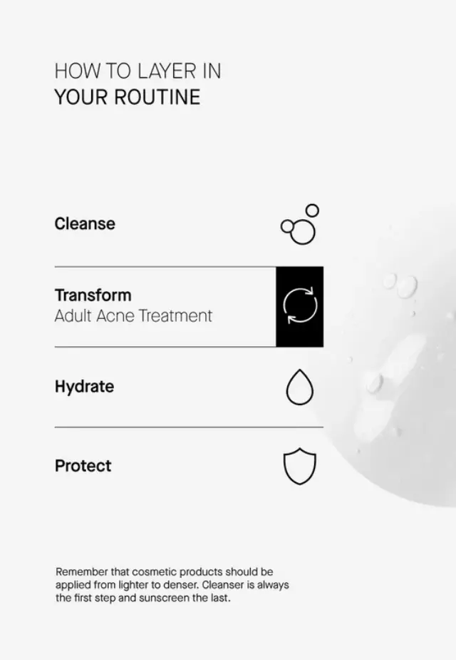 Niche Beauty Lab - Transparent Lab - Adult Acne Treatment - Treatment for Acne-prone Skin 30ml 3