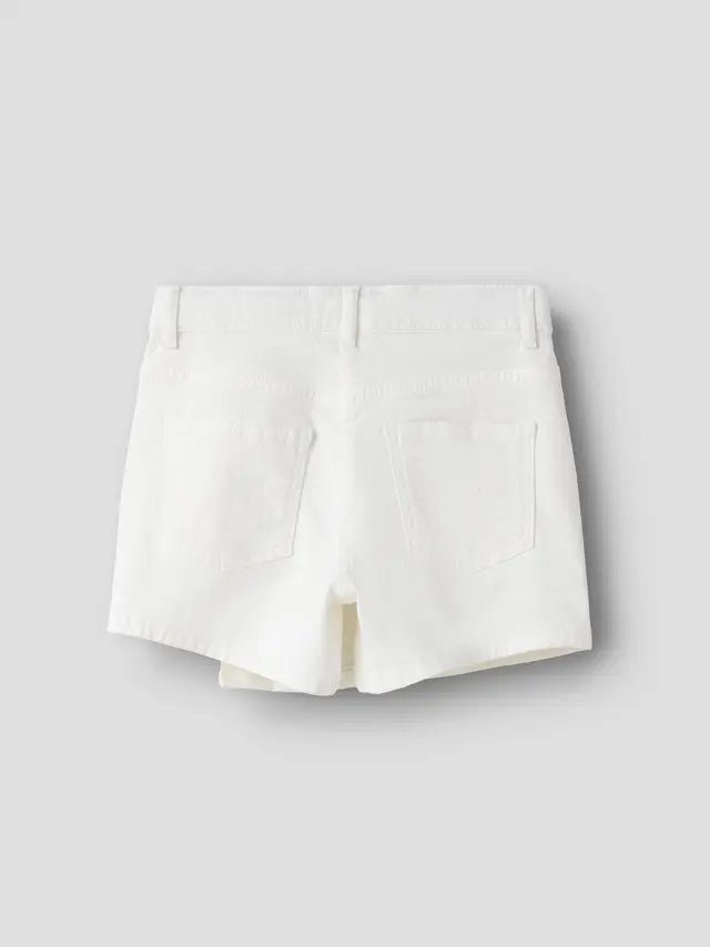 Name It Σορτς κοριτσίστικο υφαντό Λευκό NKFROSE TWI SKORT 1115-TP - 13258819 2