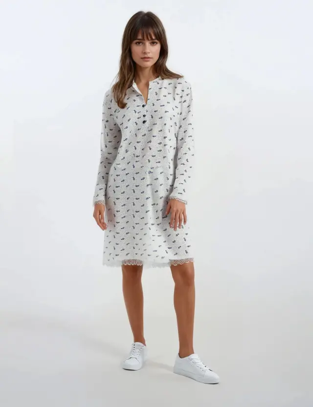 W633 - Type - NIGHTGOWN WHITE FLOWER 2