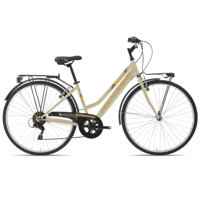 TECNOBIKE CITY LOUNGE 736 28” 6sp ΠΟΔΗΛΑΤΟ ΠΟΛΗΣ CREAM Νο43 2023