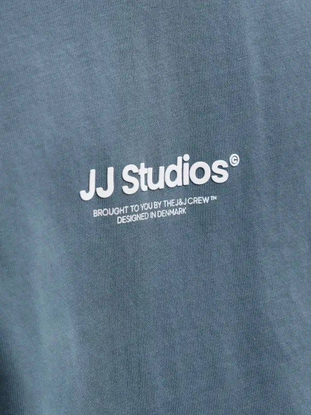 JJESOHO TEE SS CREW NECK NOOS Blue Mirage 2
