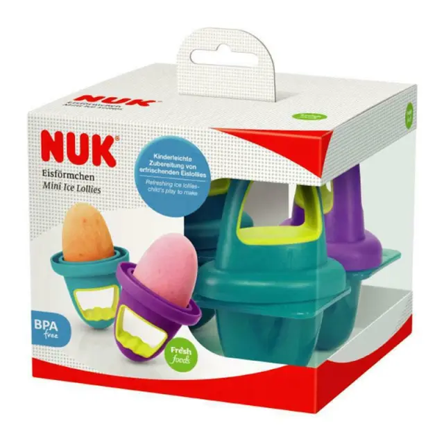 NUK Fresh Foods - Φορμάκια Παγωτού 4 Τεμάχια