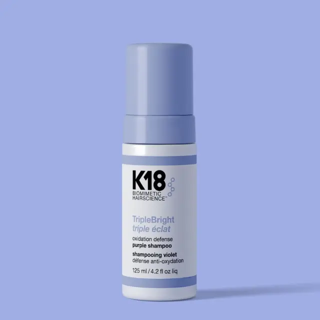 K18 TripleBright Oxidation Defense Purple Shampoo 125ml