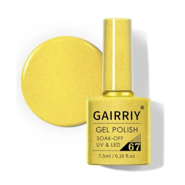 Ημιμόνιμο επαγγελματικό βερνίκι GAIRRIY 7.5ML - 0.26FL.OZ 67
