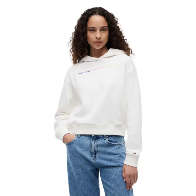 TommyHilfiger γυναικείο φούτερ με κουκούλα DW0DW22906-1 - XL