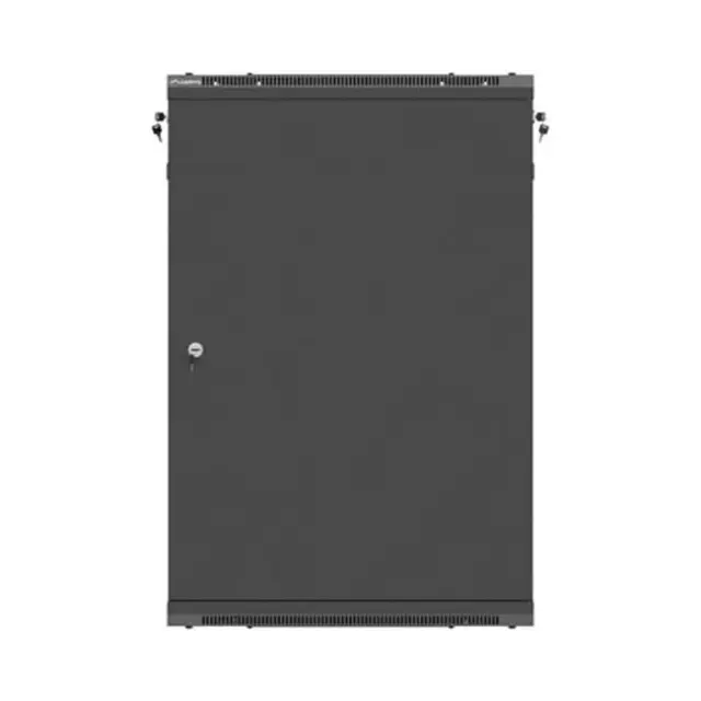 Lanberg Καμπίνα Rack 19" 18U 600X600 Black (WF01-6618-00B)