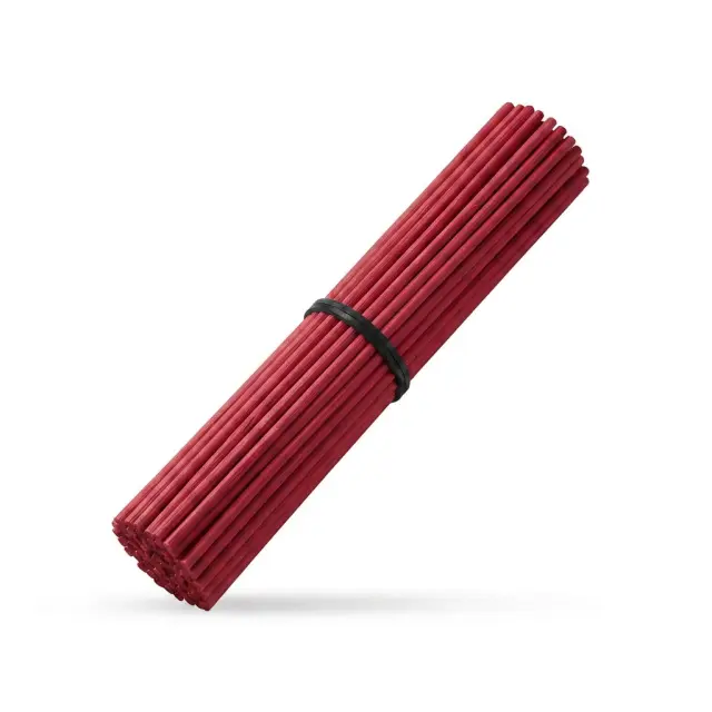 Rattan diffuser στικ, κόκκινο, για αρωματιστές χώρου, 10 τεμ.