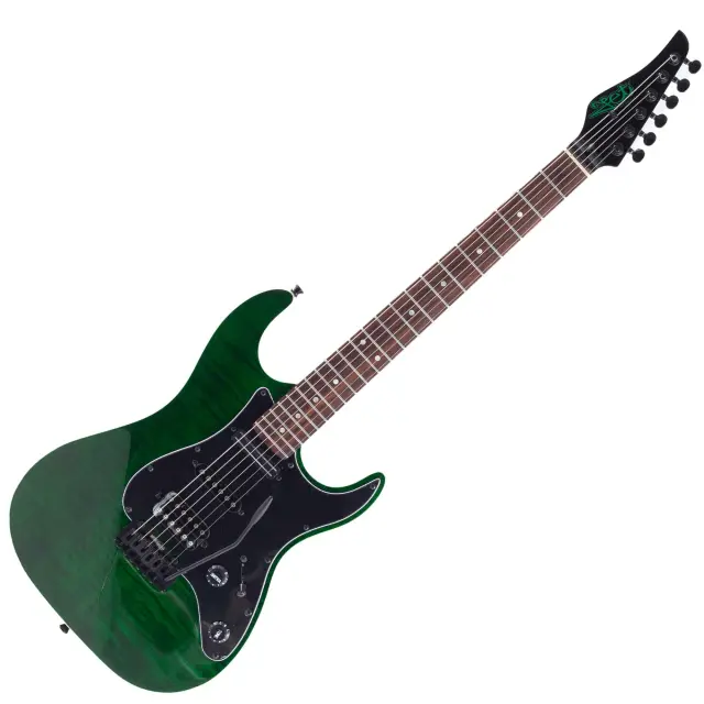JET JS-450 TGR R Stratocaster HSS Ηλεκτρική Κιθάρα Trans. Green