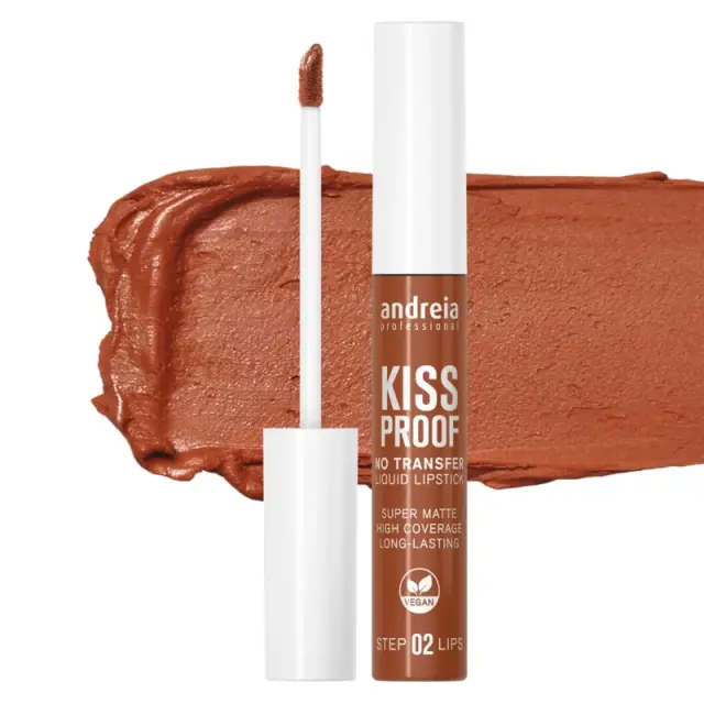 Andreia Κραγιόν Kiss Proof Liquid 10-AMBER
