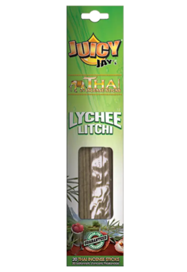 Juicy Jays Thai Incense Sticks Αρωματικά - Lychee (Λίτσι) 20 τεμ.